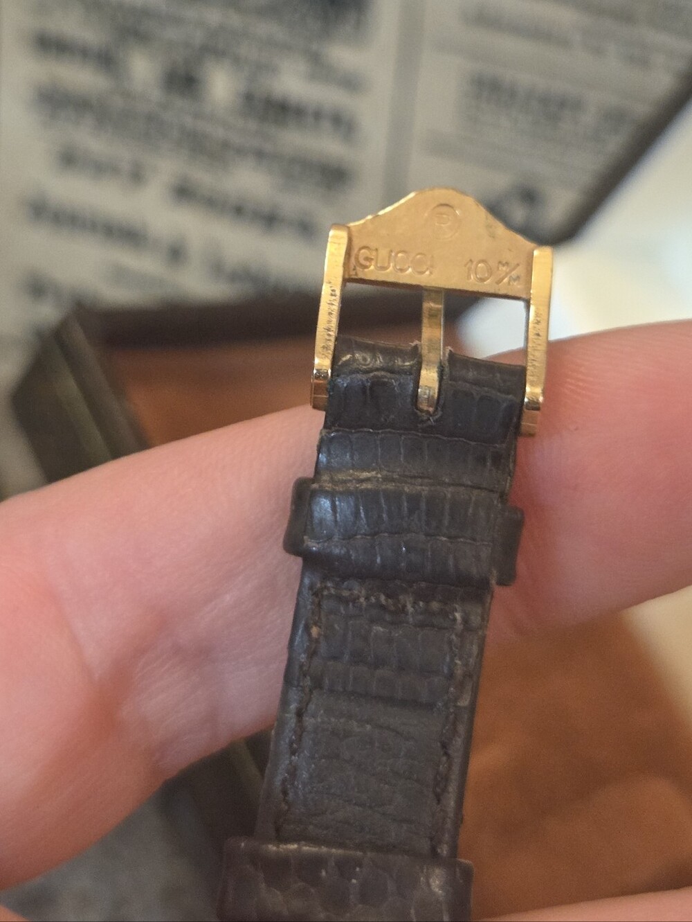 Gorgeous Ladies Vintage Gucci Watch In The Original Box- Prestine Condition - Picture 6 of 8